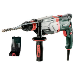 PL1232600713500 METABO.Gręžimo grąžtas 1100W UHEV 2860-2 QUICK 3.4J + 7vnt. grąžtų. 626245000