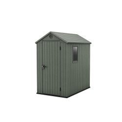 259000 KETER DARWIN 4x6 TOOL HOUSE GREEN 125.8 x 184.5 x 205cm