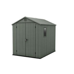 259003 KETER DARWIN 6x8 TOOL HOUSE GREEN 190 x 244 x 221cm