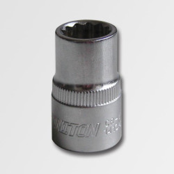 H1719 HONITON 12 kampinis įvorės lizdas 1/2" 19 mm