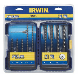 IW2039501 IRWIN 9 dalių SPEEDHAMMER PLUS rinkinys... ...5x110, 5,5x110, 5,5x160, 6x110, 6x160x2vnt, 8x160, 10x160, 12x160, 12x160