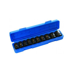 914010P ASTA KIT UDAR SOCKETS 1/2" 10vnt. 10,11,12,13,14,17,19,21,22,24.