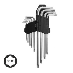 AW35005 AWTOOLS TORX VERŽLIARAKČIAI / T10-T50 / 9 VNT.