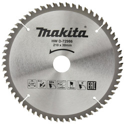 D-72986 MAKITA 210x30x60z ECONOMY ALUMINIUM BRUSH pjūklo diskas