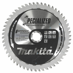 E-16760 MAKITA diskinio pjūklo diskas 165x20x54z EFFICUT, skirtas aliuminiui