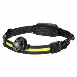 LT-9 ORNO PRIEKINIS ŽIBINTAS LED COB 3W + LED CREE 10W AKUM. 1200mAh