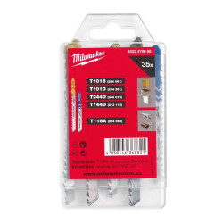 4932479088 MILWAUKEE TOOLS rinkinys 35vnt. JIGSAWS