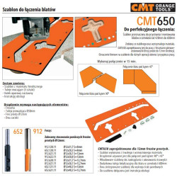 CMT650 CMT VIRŠUTINIŲ DALIŲ SUJUNGIMO ŠABLONAS