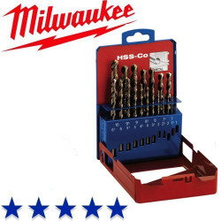 4932352470 MILWAUKEE HSS METAL DRILL CO KPL 19cz. /1-10mm/.