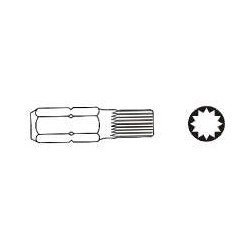 D10M75M10A JS.SPLINE END M10x75mm 6 kampų 10mm