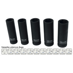 3513.27D "ADLER" SMŪGINIS LIZDAS 1/2" 27 mm ilgio