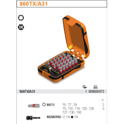 860TX-A31 BETA galvučių rinkinys + MAG.HANDLE 30vnt...