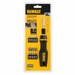DWHT68001-0 DEWALT TELESKOP gręžtuvas su antgaliais 10vnt.