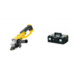 DCG412NT-XJ DEWALT SZLIFIERKA KĄTOWA 18V LI-ION 125mm BEZ AKUMULATORÓW I ŁADOWARKI WALIZKA TSTAK DCG412NT