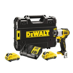 DCF801D2-QW DEWALT ZAKRĘTARKA UDAROWA 12V 163Nm 2x2,0Ah DCF801D2