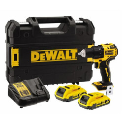 DCD708D2T-QW DEWALT WIERATRKO-WKRĘTARKA 18V 65Nm 2x2,0Ah  DCD708D2T