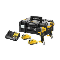 DCK2110L2T-QW DEWALT ZESTAW COMBO 12V DCK2110L2T (DCD701+DCF801) 2x3,0Ah TSTAK II DCK2110L2T