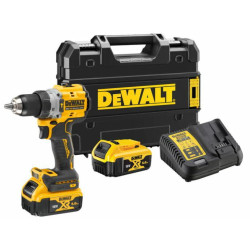 DCD805P2T-QW DEWALT WIERTARKO-WKRĘTARKA UDAROWA 18V 90Nm 90Nm 2x5,0Ah BL TSTAK DCD805P2T