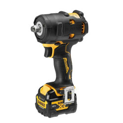 DCF901P1G-QW DEWALT KLUCZ UDAROWY 1/2" 12V 340Nm 1x5,0Ah + OSŁONA GUMOWA DCF901P1G