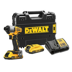 DCF840D2T-QW DEWALT.ZAKRĘTARKA UDAR.18V 192Nm 2x2,0Ah TSTAK DCF840D2T