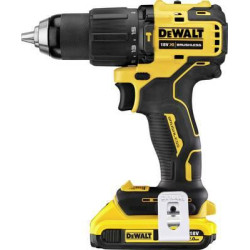 DCD709D2T-QW DEWALT.UD.18V gręžtuvas DCD709D2T 65Nm 2x2.0Ah