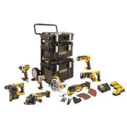 DCK853P4-QW DEWALT.ZESTAW COMBO 18V (DCD996+DCF887+DCG405+DCH273+DCS355+DCS367+DCS570+DCL050) 4x5,0Ah DCK853P4