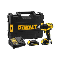 DCD708S2T-QW DEWALT WIERATRKO-WKRĘTARKA 18V 2x1,5Ah 65Nm DCD708S2T