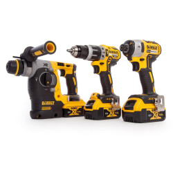 DCK368P3T-QW DEWALT.ZESTAW COMBO 18V DCD796 + DCF887 + DCH273 3x4,0Ah 2xTSTAK II DCK368P3T