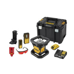 DCE079D1R-QW DEWALT.LASER OBROTOWY 18V DCE079D1R SAMOPOZIOM. 60m 1x2,0Ah