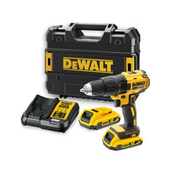 DCD777D2T-QW DEWALT WIERTARKO-WKRĘTARKA 18V 65/26Nm 2x2,0Ah LI-ION BRUSHLESS  DCD777D2T