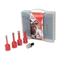06966 RUBI MINI DRYGRES PL 6, 8, 10 ir 12 mm DRILLS SET