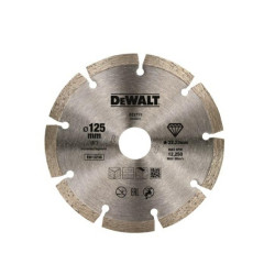 DT3711-QZ DEWALT TARCZA DIAMENTOWA 125x1,7x22,2mm SEGMENTOWA