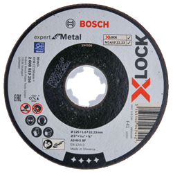 2608619254 BOSCH MET.125 mm x 1,6 mm x 22 mm X-LOCK