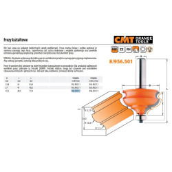 956.501.11 CMT HM FREZOS D 47,5 IR 28,5 S 12... SHAPE.