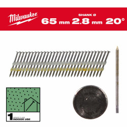 4932492587 MILWAUKEE 20° NADS OVERHEAD PIERCULAR 65mm /2000vnt. - M18 FFN21