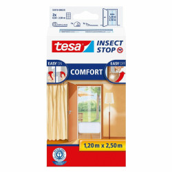 55910-00020-00 TESA durų tinklelis nuo uodų WHITE COMFORT 1,2 m x 2,5 m