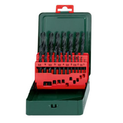 627151000 METABO HSS-R DRILLS SET 19pc. 1- 10 mm