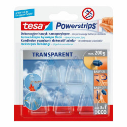 58900-00017-01 TESA DECO HICKEY TRANSPARENT 5vnt.