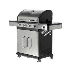 YG-20019 YG.GAS GRILL 4+1 NERŪDIJANČIO PLIENO 14,2KW