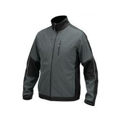 YT-79544 YATO SOFTSHELL STRIUKĖ JUODA-C. GREY ROZM. XXL