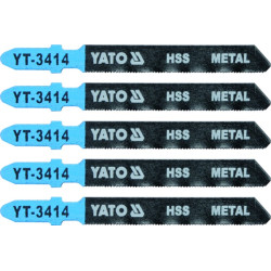 YT-3414 YATO ĮRANKIAI JEREMALISTAMS 5vnt. METALINIS TIPAS T 3414