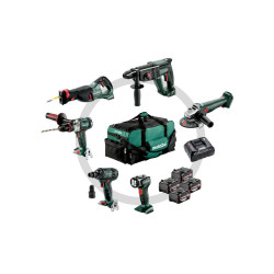 685211000 METABO.COMBO KIT 18V CONSTRUCTION 6.1 4x4.0Ah BAG