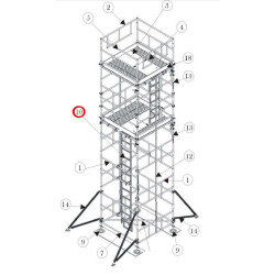 RUSZT1210 PASTOLIAI W. KOPĖČIOS ALUBERG RW1210 ALUBERG