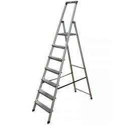 126252 KRAUSE LADDER SOLIDY ALUM. 7 ŽINGSNIAI