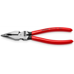 821185 KNIPEX MULTIPURPOSE replės su aštriais žandikauliais 185 mm