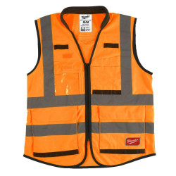 4932471900 MILWAUKEE ŠVIESĄ ATSPINDINTI LIEMENĖ 2XL/3XL ORANŽINĖ PREMIUM...