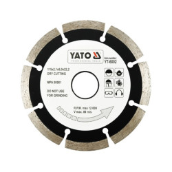 YT-6002 YATO SEGMENTINIS DIAMANTINIS TARGET 115 x 22,2 mm 6002