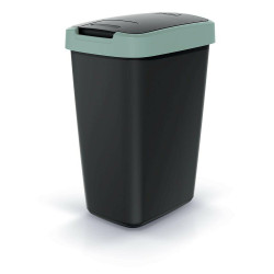 NSAB45-5575C_S411 KEDEN ŠIUKŠLIŲ DĖŽĖ COMPACTA Q 45L - ŠVIESIAI ŽALIA / JUODA