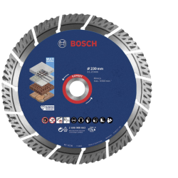 2608900663 BOSCH DIAM.SEGMENT TARGET 230x22.23x2.4mm EXPERT MULTI MATERIAL