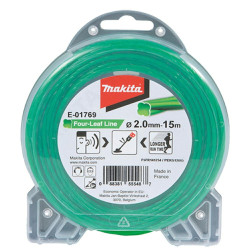 E-01769 MAKITA ŻYŁKA NYLONOWA KONICZYNA 2.0mm/15mb